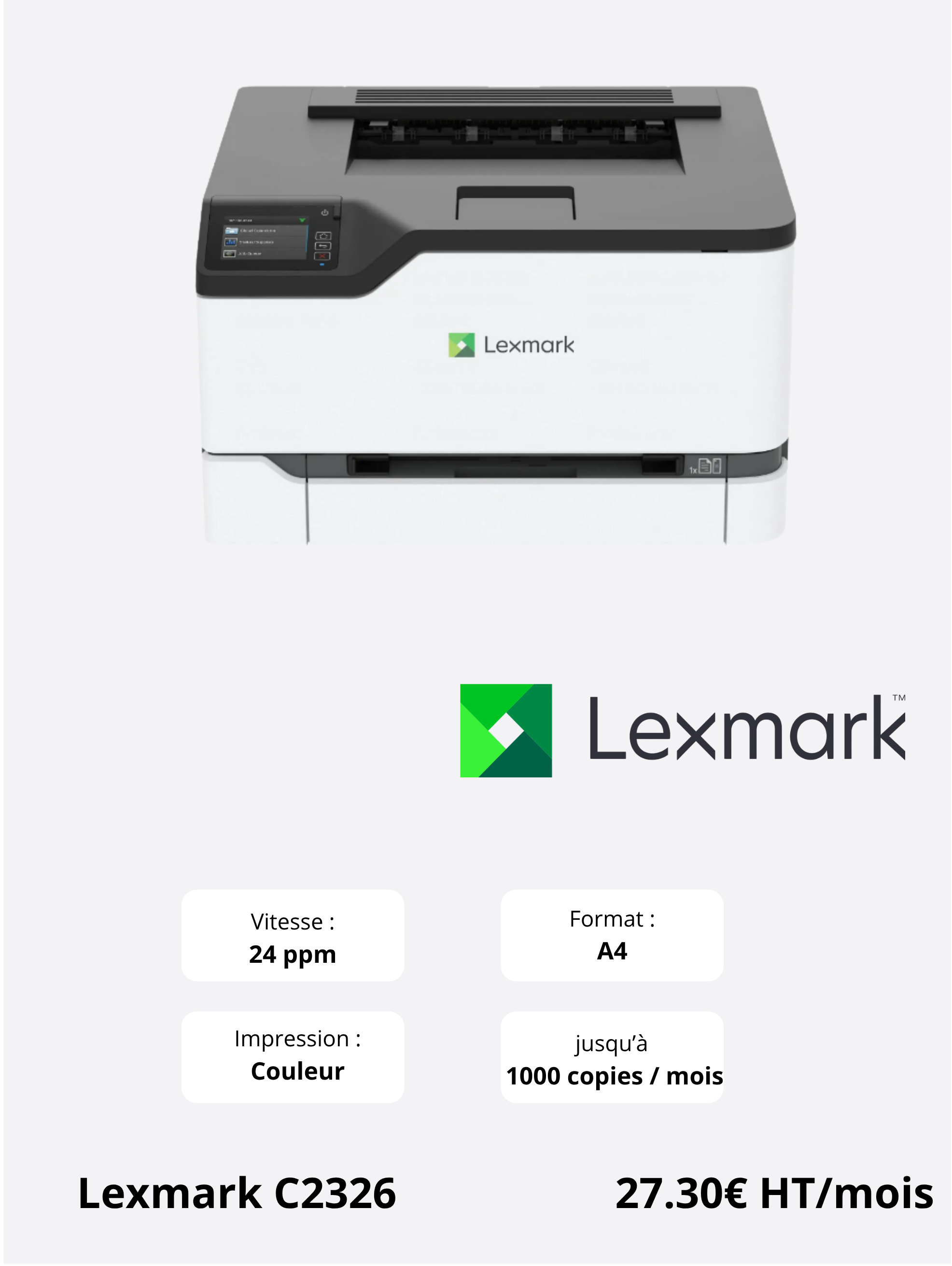 Lexmark C2326
