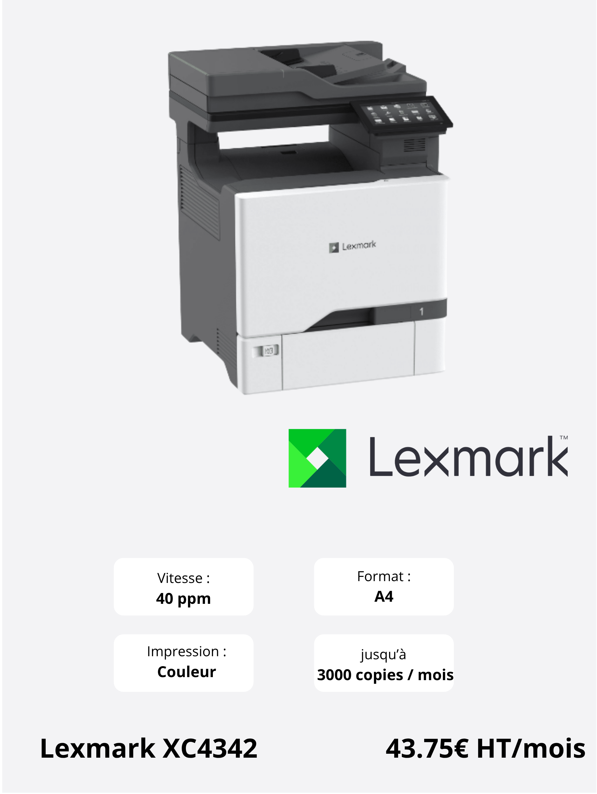 Lexmark XC4342