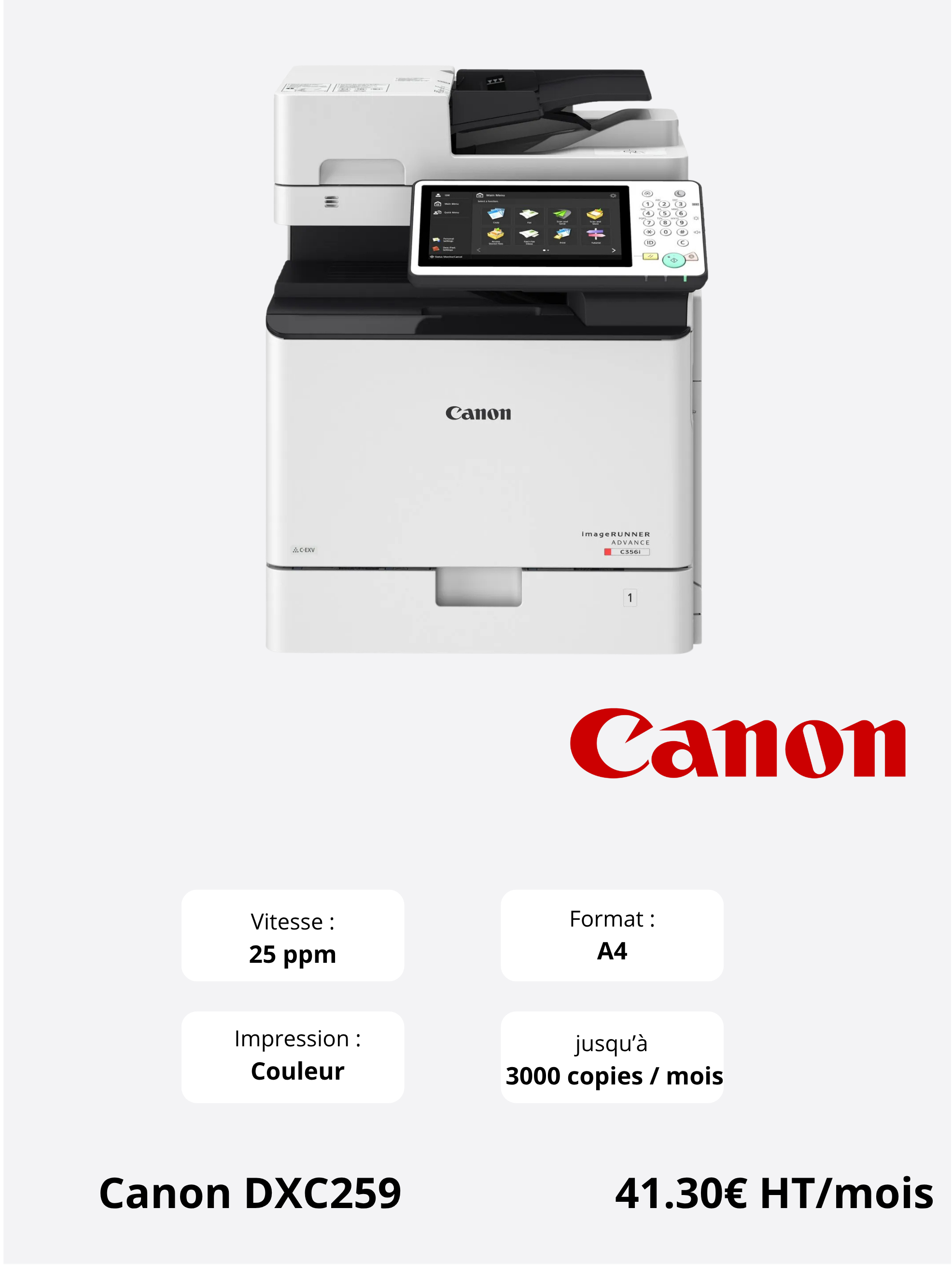 Canon DXC259