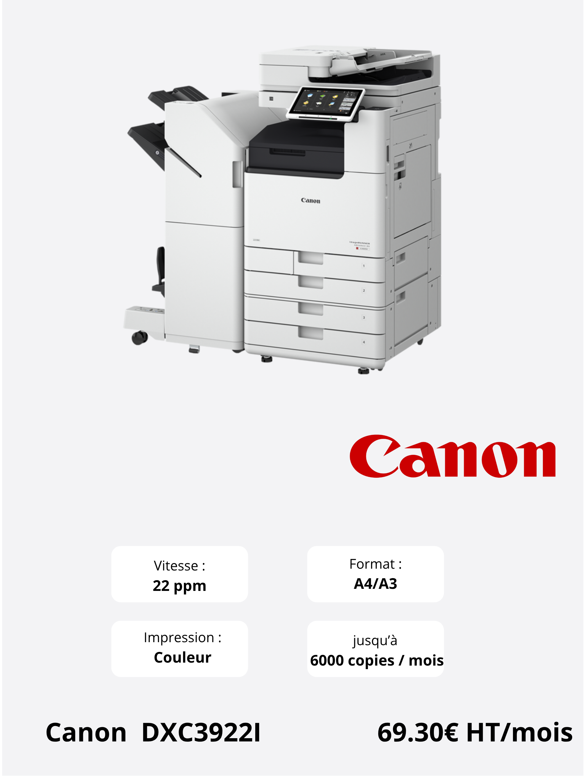 Canon   DXC3922I