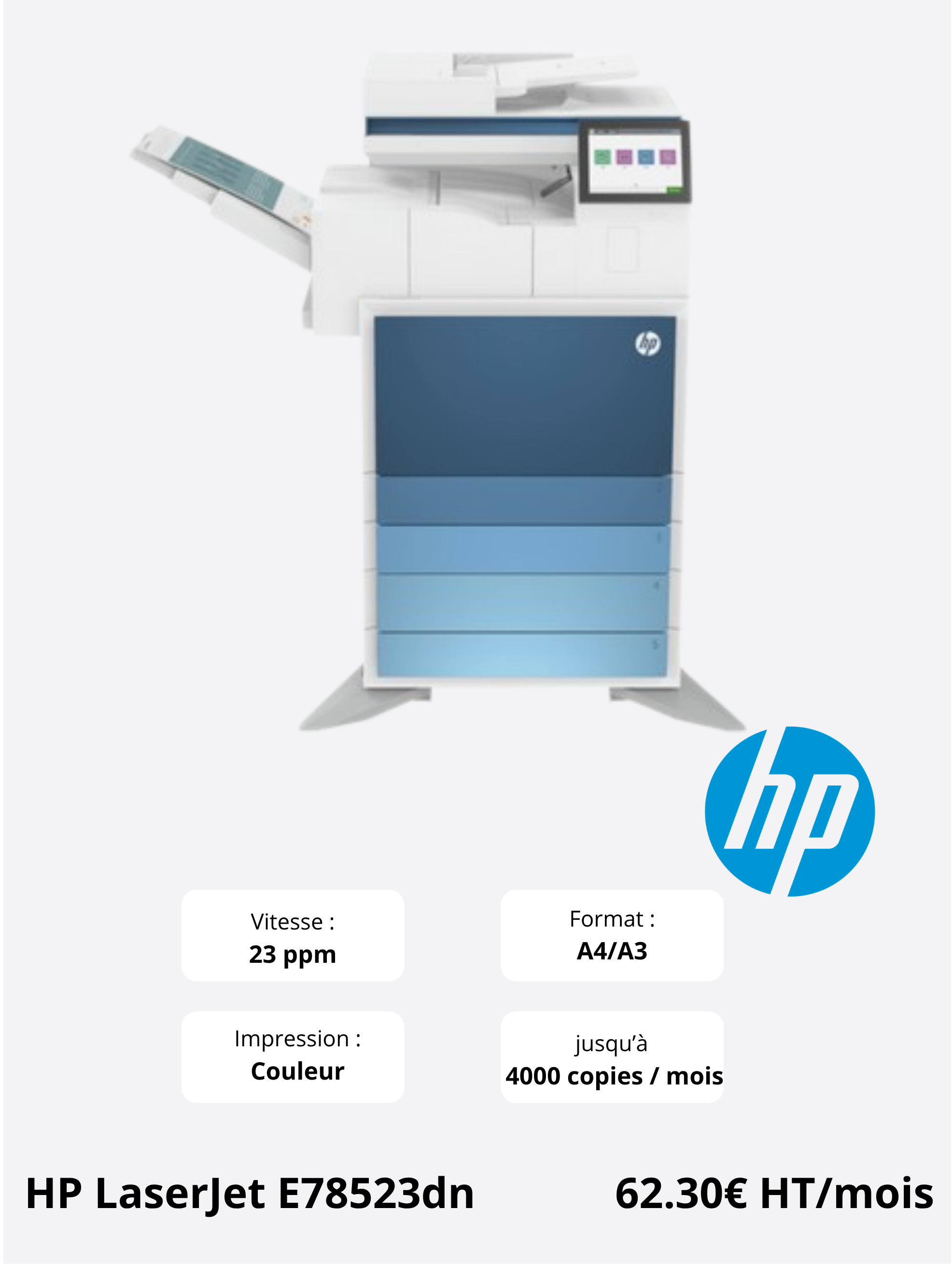 HP LaserJet E78523dn