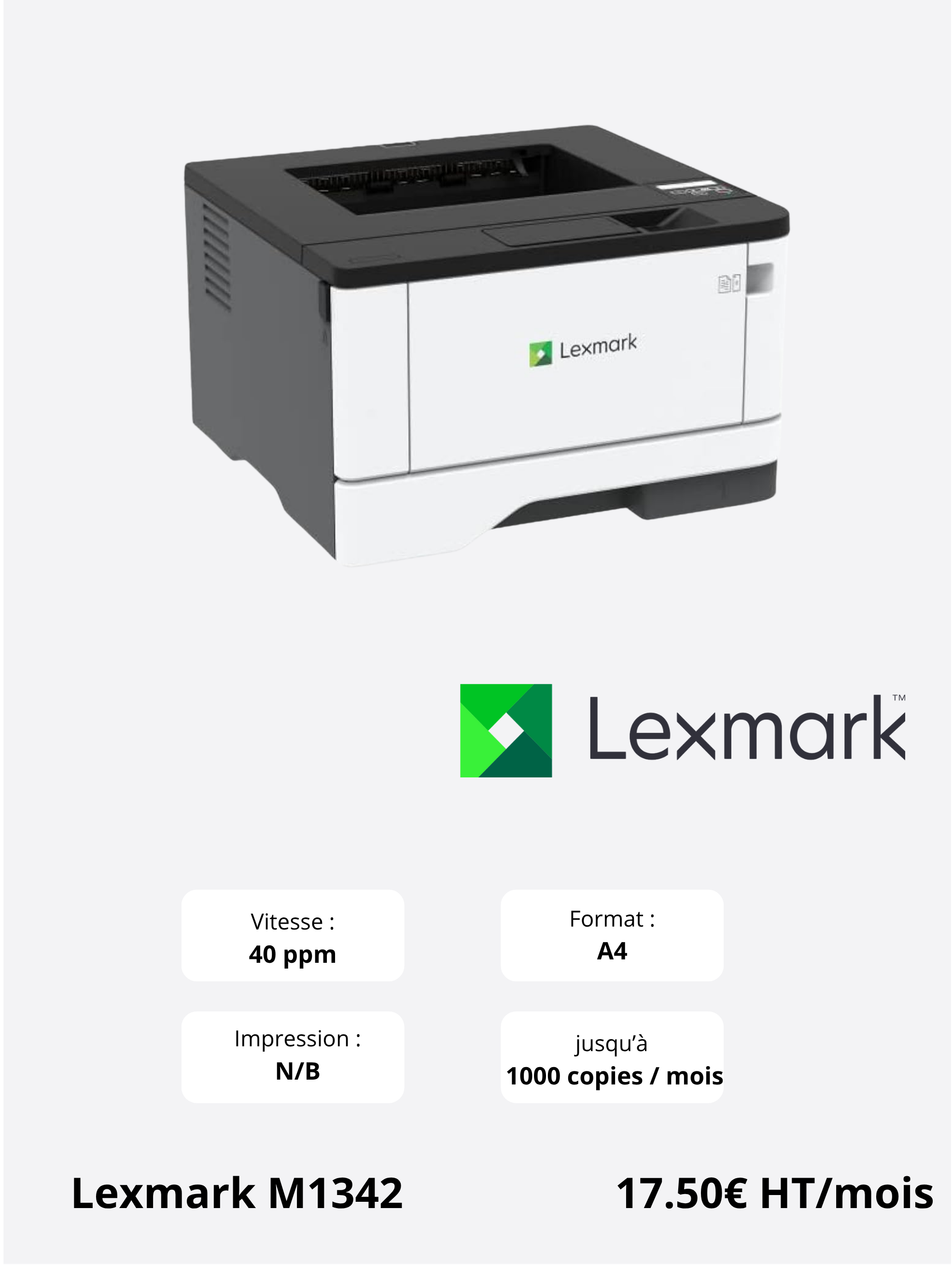 Lexmark M1342