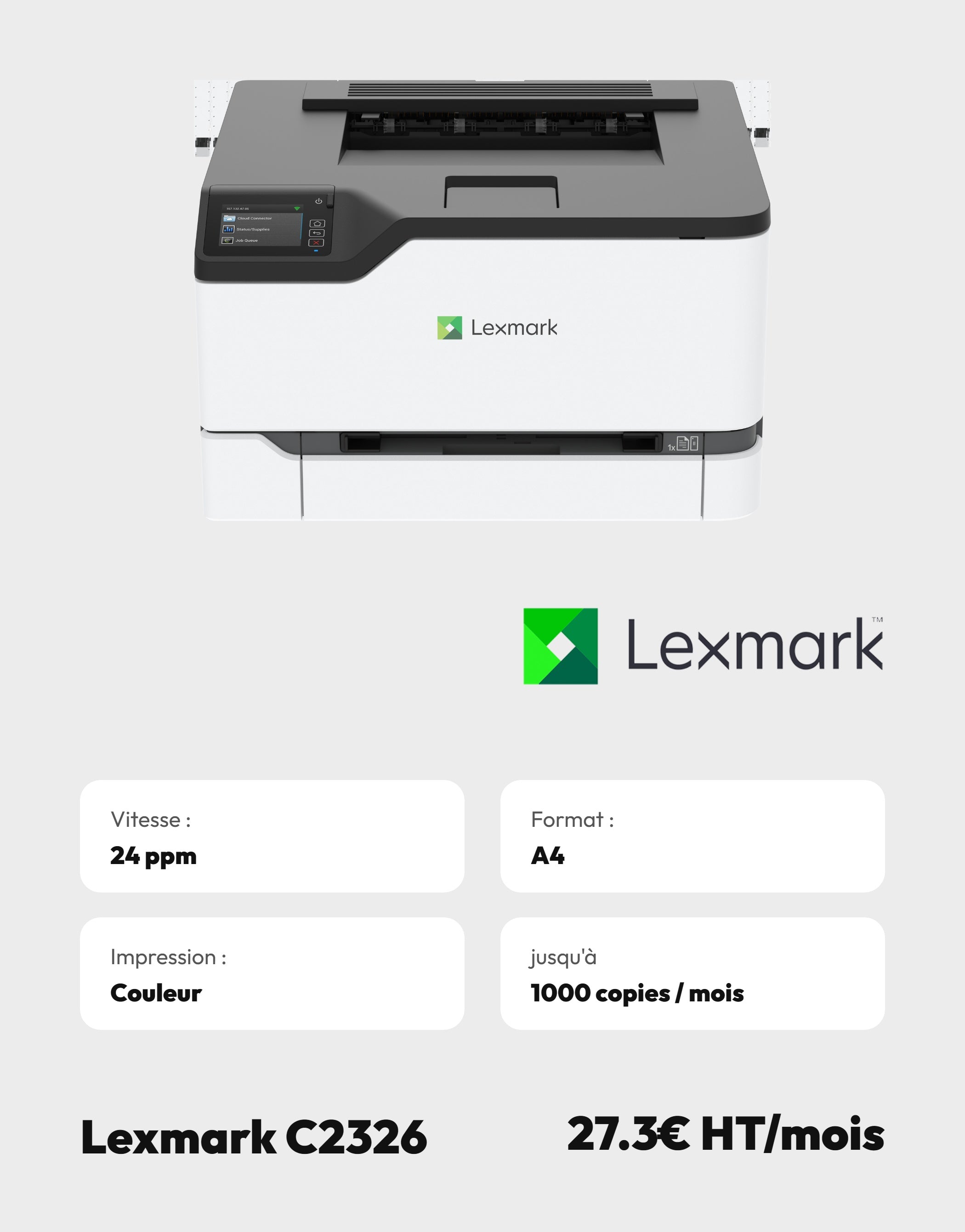 Lexmark C2326