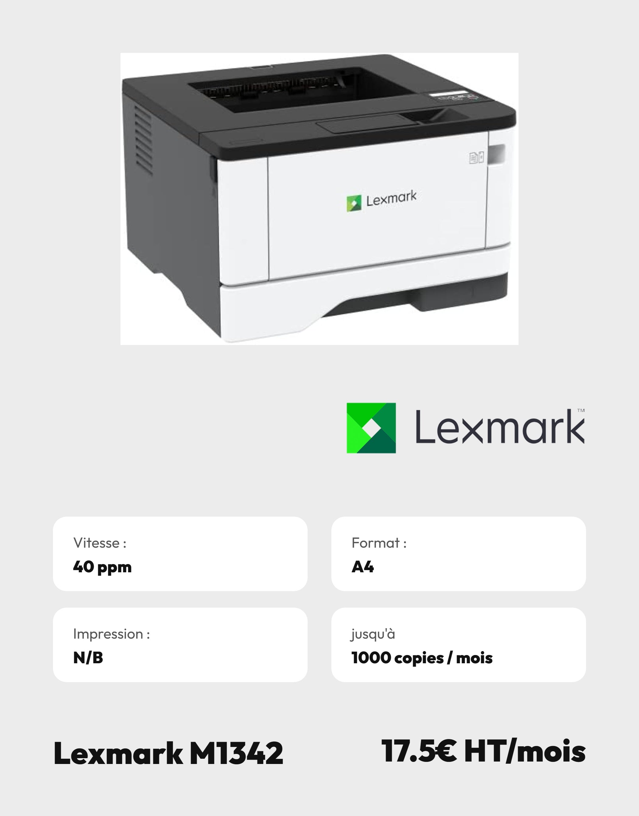 Lexmark M1342