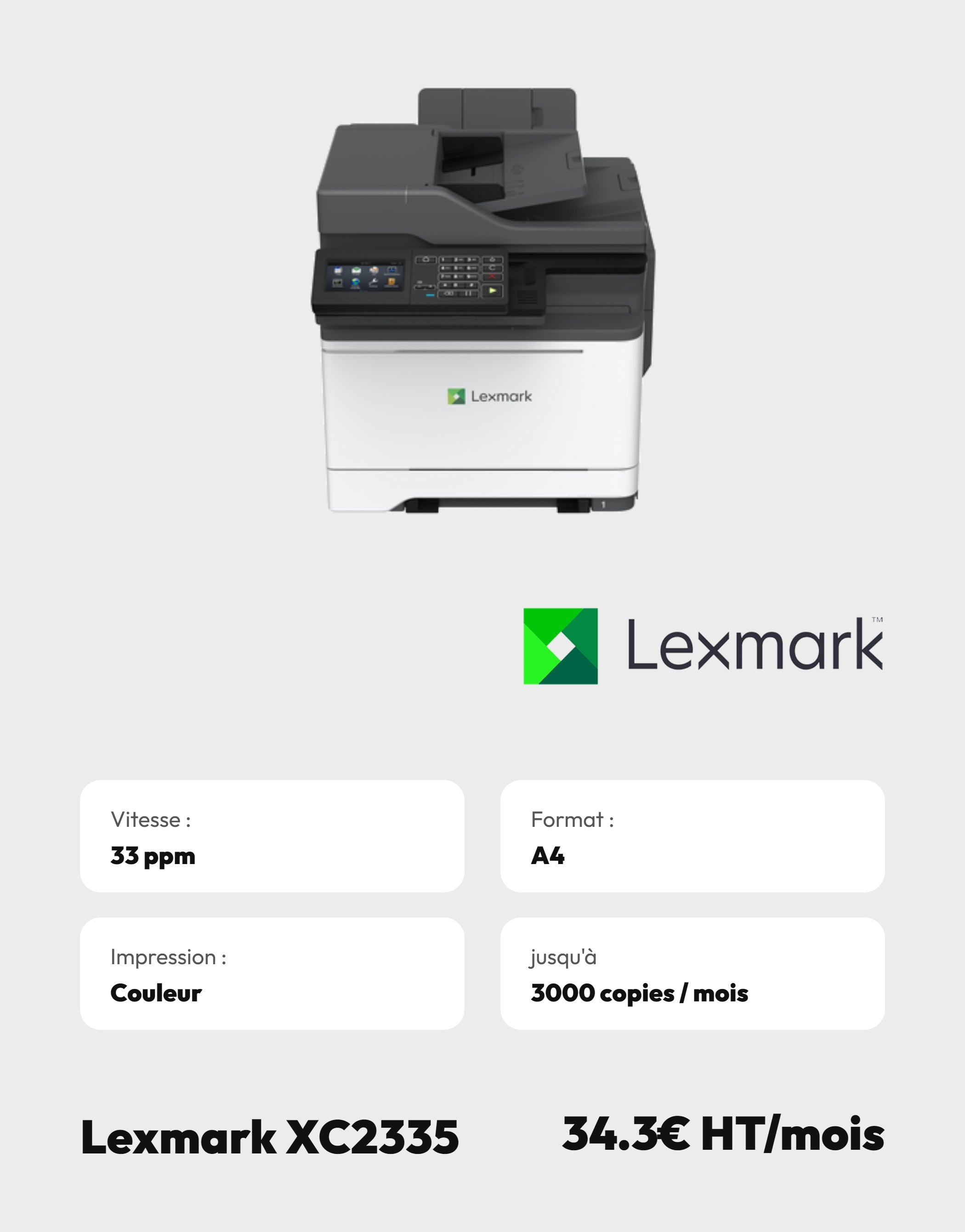 Lexmark XC2335
