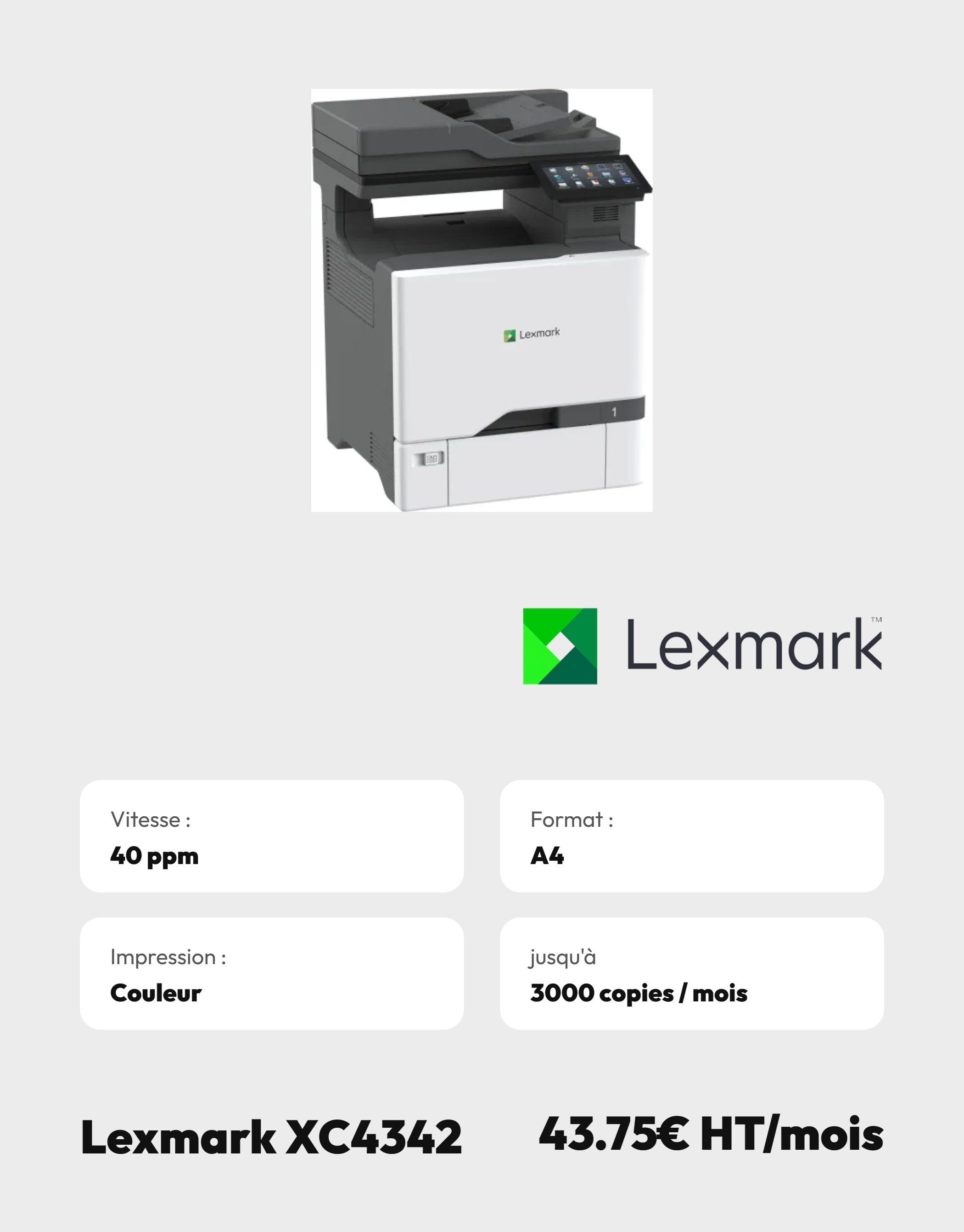 Lexmark XC4342