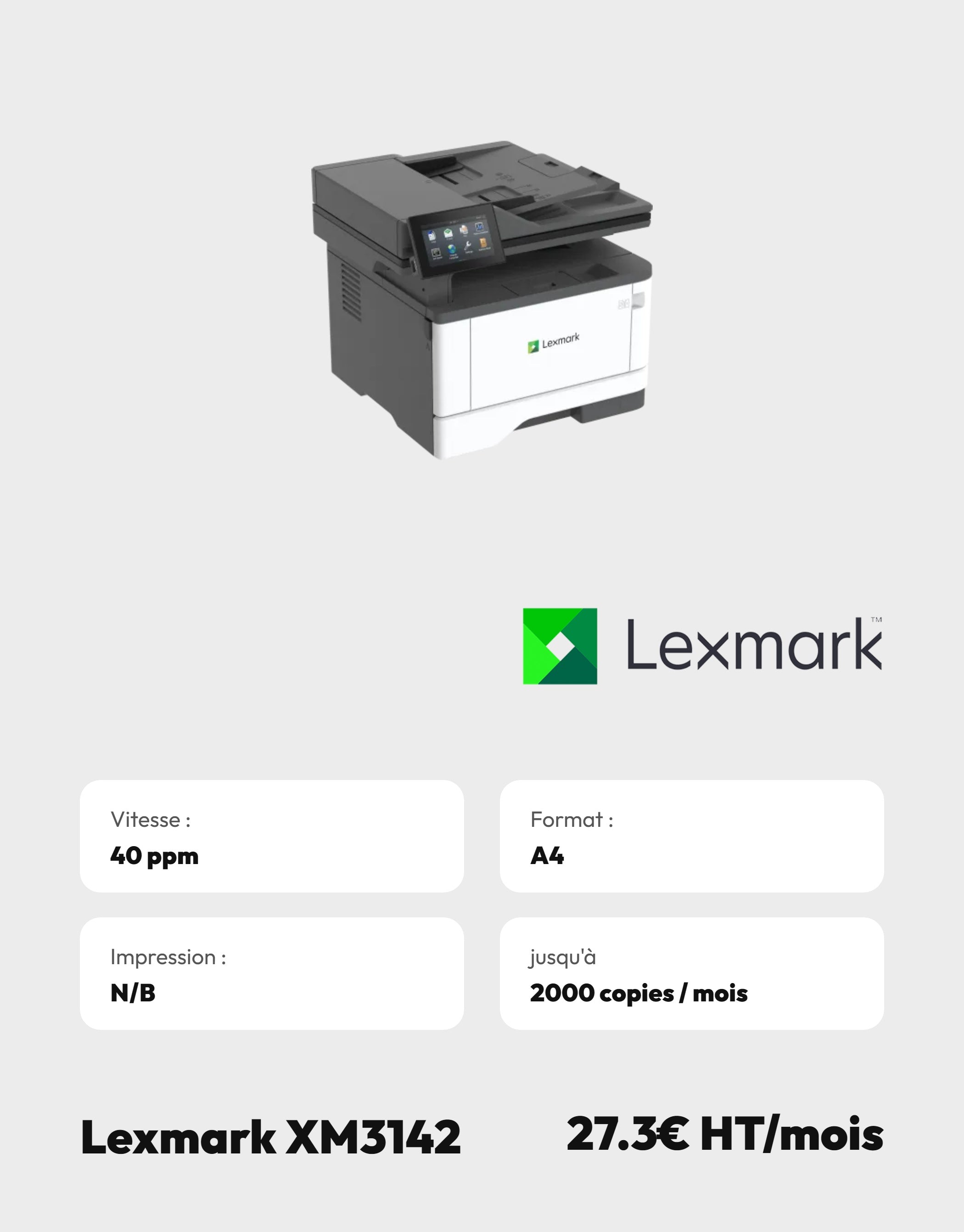 Lexmark XM3142